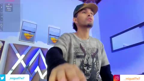 Snapshot of _miguel7w7 chatting on November 2025 02:34:02 PM miguel tomorrow from 200 pm Colombia to 1000 pm online show from November 2025 02:34:02 PM