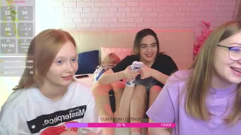 Merlizz Eva Jane Mila Nicole  left to right  online show from February 2025 05:41:01 AM