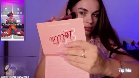 Snapshot of alexaaimee chatting on October 2025 07:56:01 PM Alexa online show from October 2025 07:56:01 PM