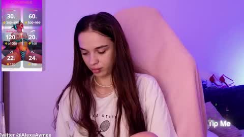 Snapshot of alexaaimee chatting on October 2025 07:47:01 PM Alexa online show from October 2025 07:47:01 PM