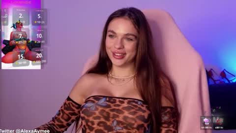 Snapshot of alexaaimee chatting on October 2025 12:10:02 AM Alexa online show from October 2025 12:10:02 AM