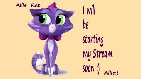 Snapshot of allie__kat chatting on October 2025 02:29:01 PM Allie online show from October 2025 02:29:01 PM