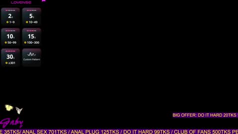 Gaby online show from January 2025 01:35:01 AM