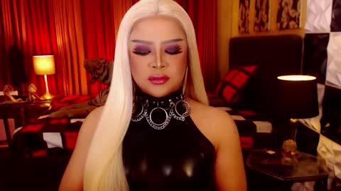 Snapshot of amazingfatcock_ts chatting on October 2025 09:30:01 AM MISS JAZMINE QUEEN OF HELLFIRE online show from October 2025 09:30:01 AM