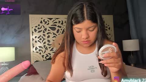 Snapshot of amyblack__ chatting on October 2025 01:30:02 AM Amy online show from October 2025 01:30:02 AM