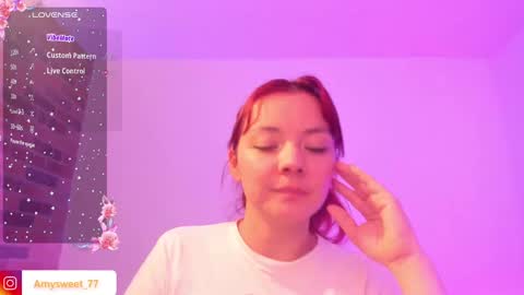 Snapshot of amysweet77 chatting on October 2025 11:12:02 PM Madi online show from October 2025 11:12:02 PM