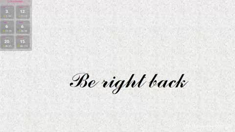 Andrea  online show from December 2024 04:17:01 PM