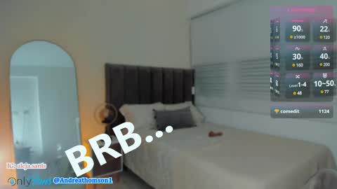 Snapshot of andreathomson chatting on February 2025 02:03:01 AM Please call me Andrea online show from February 2025 02:03:01 AM