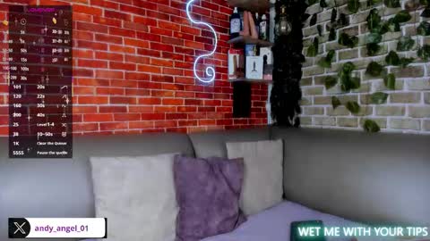 andy angel online show from September 2025 12:21:02 PM