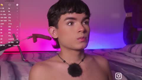 Snapshot of angelocute_ chatting on October 2025 03:18:01 AM Angelo I work from home this is my room online show from October 2025 03:18:01 AM