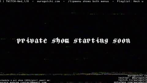 Aurora  Aura online show from January 2025 11:06:01 PM
