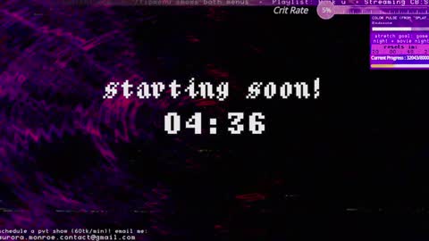 Aurora  Aura online show from January 2025 04:10:02 AM