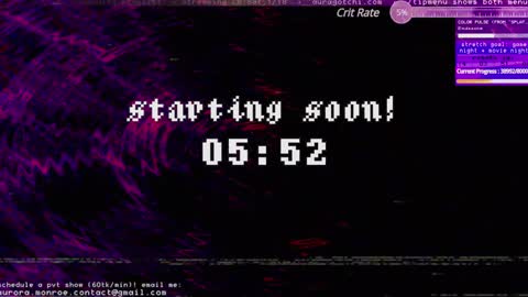 Aurora  Aura online show from January 2025 01:08:01 AM