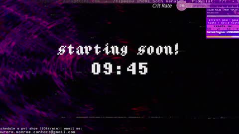 Aurora  Aura online show from January 2025 07:10:02 AM