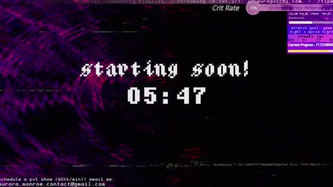 Aurora  Aura online show from February 2025 03:30:02 AM