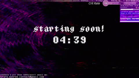 Aurora  Aura online show from February 2025 01:41:02 AM