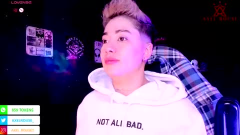 Axel Rouse online show from October 2025 10:38:01 AM