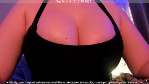 Ayana Delatorre online show from November 2025 11:15:01 PM