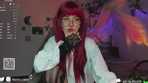   Im Nym  Justa nymph on twitter and IG online show from January 2025 01:45:02 AM