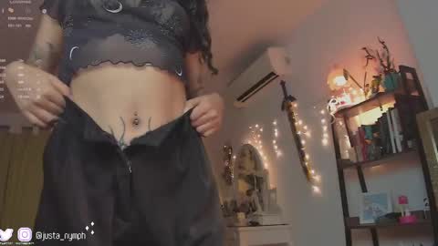   Im Nym  Justa nymph on twitter and IG online show from February 2025 02:17:02 AM