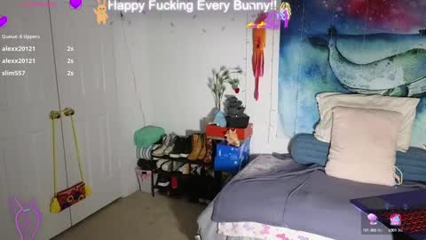 Snapshot of bunnycheekz chatting on February 2025 11:48:01 PM Tokki bunny online show from February 2025 11:48:01 PM