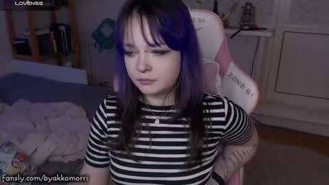 Snapshot of byakkomoriko chatting on February 2025 02:45:01 PM morri online show from February 2025 02:45:01 PM