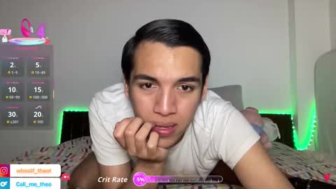 Snapshot of call_me_theo chatting on September 2025 05:33:01 AM Mateo online show from September 2025 05:33:01 AM