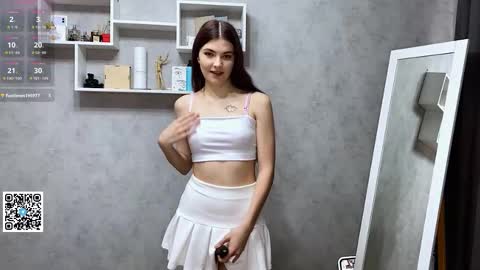 Snapshot of camienevius chatting on October 2025 12:09:02 PM Hello My name is Rina im new model here and little but shy but curious. online show from October 2025 12:09:02 PM