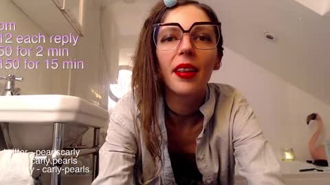 Carly Pearls online show from February 2025 10:40:01 PM