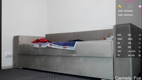 Snapshot of carmela_fox chatting on October 2025 08:24:02 AM Carmela online show from October 2025 08:24:02 AM