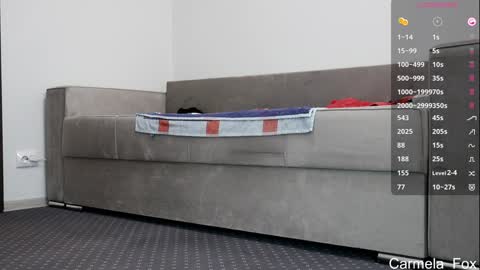 Snapshot of carmela_fox chatting on October 2025 08:25:01 AM Carmela online show from October 2025 08:25:01 AM