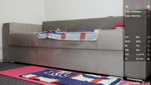 Snapshot of carmela_fox chatting on October 2025 08:26:02 AM Carmela online show from October 2025 08:26:02 AM