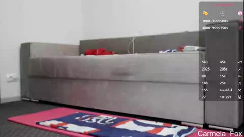 Snapshot of carmela_fox chatting on October 2025 08:28:01 AM Carmela online show from October 2025 08:28:01 AM