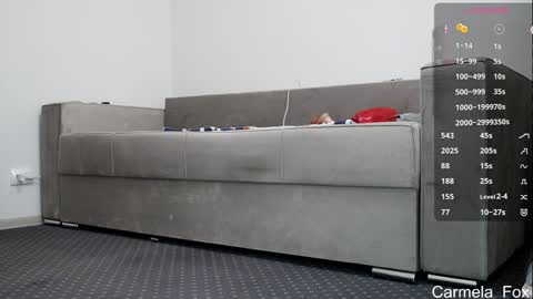 Snapshot of carmela_fox chatting on October 2025 08:15:02 AM Carmela online show from October 2025 08:15:02 AM