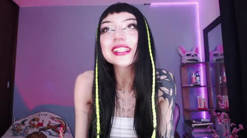 Snapshot of cati_petite chatting on February 2025 06:12:01 AM Cati help me reach my goal of 100 thumbs up again 3 online show from February 2025 06:12:01 AM