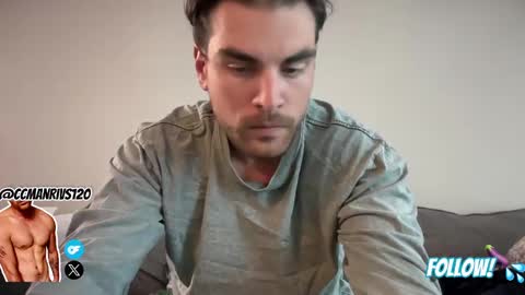 Snapshot of ccmanrivs120 chatting on March 2025 04:24:02 PM Rivs online show from March 2025 04:24:02 PM