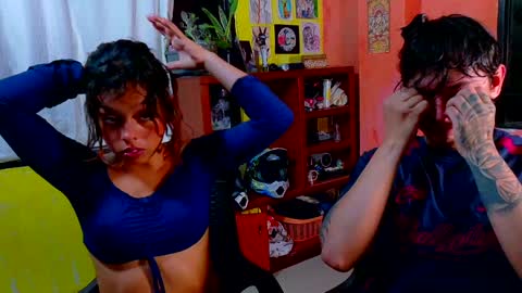 Snapshot of clydexxxbunny chatting on February 2025 03:52:01 AM Clyde and Bunny online show from February 2025 03:52:01 AM