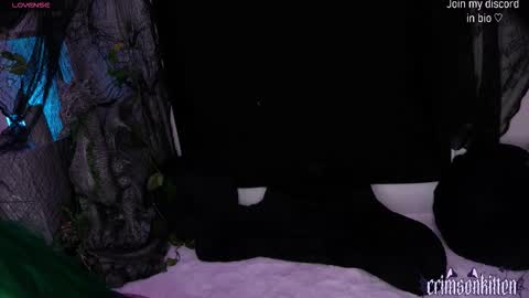 Snapshot of crimsonkitten chatting on October 2025 04:35:01 AM Crimson Kitten online show from October 2025 04:35:01 AM