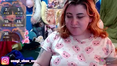 Snapshot of cuteusagi chatting on October 2025 06:38:02 PM Usagi online show from October 2025 06:38:02 PM