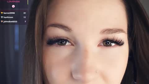 Snapshot of erlinefairall chatting on November 2025 08:02:02 AM Erline and Monica online show from November 2025 08:02:02 AM