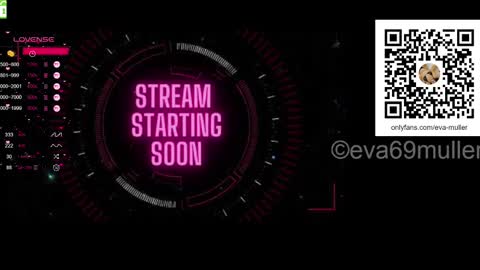 Snapshot of eva69muller chatting on February 2025 08:54:02 AM Eva  next show  8pm CEST AMST online show from February 2025 08:54:02 AM