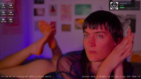 Snapshot of fernydew chatting on February 2025 02:36:01 PM Fern next stream 430pm Monday PST online show from February 2025 02:36:01 PM