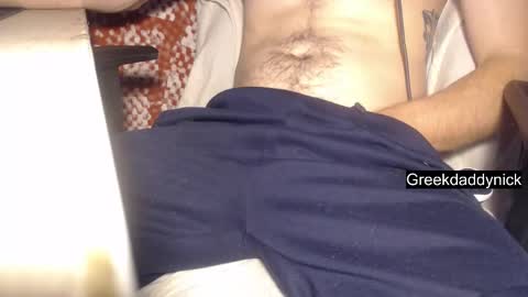 Snapshot of greekdaddynickofficial chatting on October 2025 03:43:01 PM greekdaddynickofficial online show from October 2025 03:43:01 PM