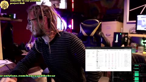 Snapshot of honeyand_thebear chatting on December 2024 01:12:01 PM Honey and Bear online show from December 2024 01:12:01 PM