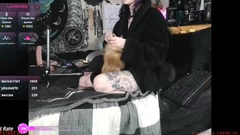 Inarafoxx online show from February 2025 11:21:02 PM