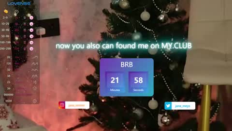 your kitty JANE roawww online show from December 2024 11:11:02 AM