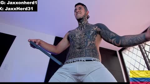 Snapshot of jaxxxonherd chatting on January 2025 01:41:02 PM Michael online show from January 2025 01:41:02 PM