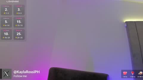 Snapshot of kaylarossi chatting on October 2025 06:08:02 PM Kayla online show from October 2025 06:08:02 PM