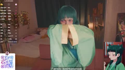koshkasenpai_ online show from September 2025 11:12:02 AM