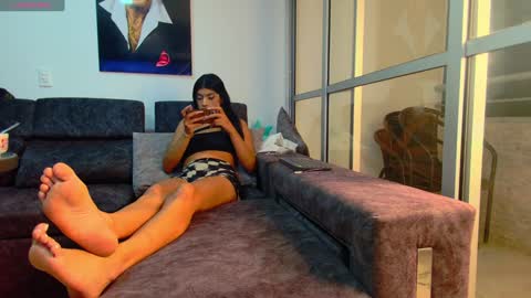 Snapshot of latin_couple77 chatting on January 2025 07:26:01 AM Sara y Andy online show from January 2025 07:26:01 AM